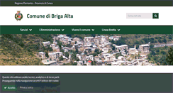 Desktop Screenshot of comune.brigaalta.cn.it